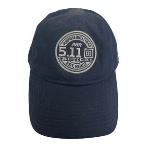 5.11 Tactical Purpose Built Navy Cap Adjustable Velcro Strap Mens One Size
